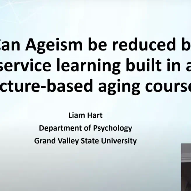 Can Ageism Be Reduced by Service Learning Built in a Lecture-Based Aging Course?
